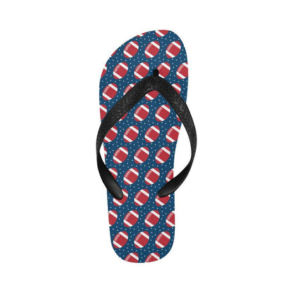 American Football Star Design Pattern Flip Flops-JTAMIGO.COM