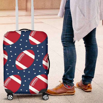 American Football Star Design Pattern Luggage Cover Protector