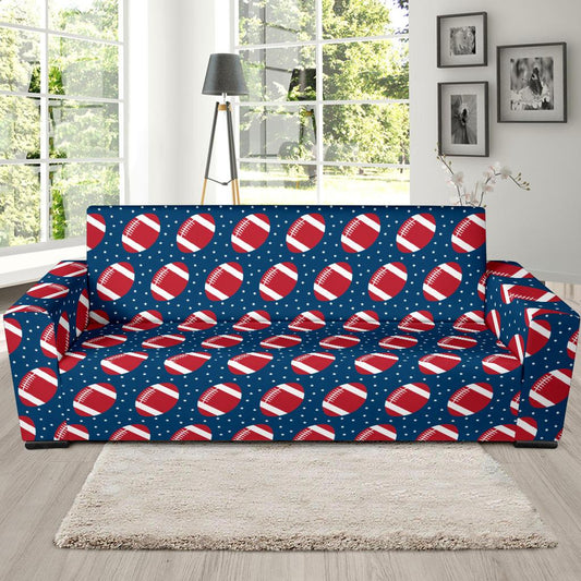 American Football Star Design Pattern Sofa Slipcover-JTAMIGO.COM