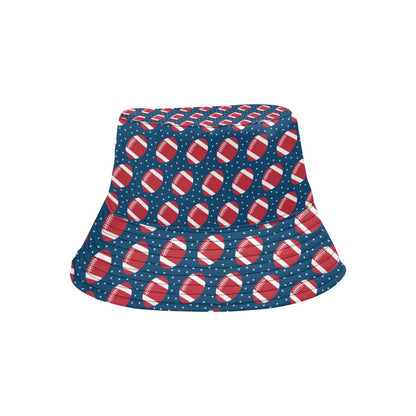 American Football Star Design Pattern Unisex Bucket Hat