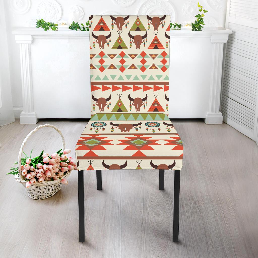 American indian Ethnic Pattern Dinning Chair Slipper-JTAMIGO.COM
