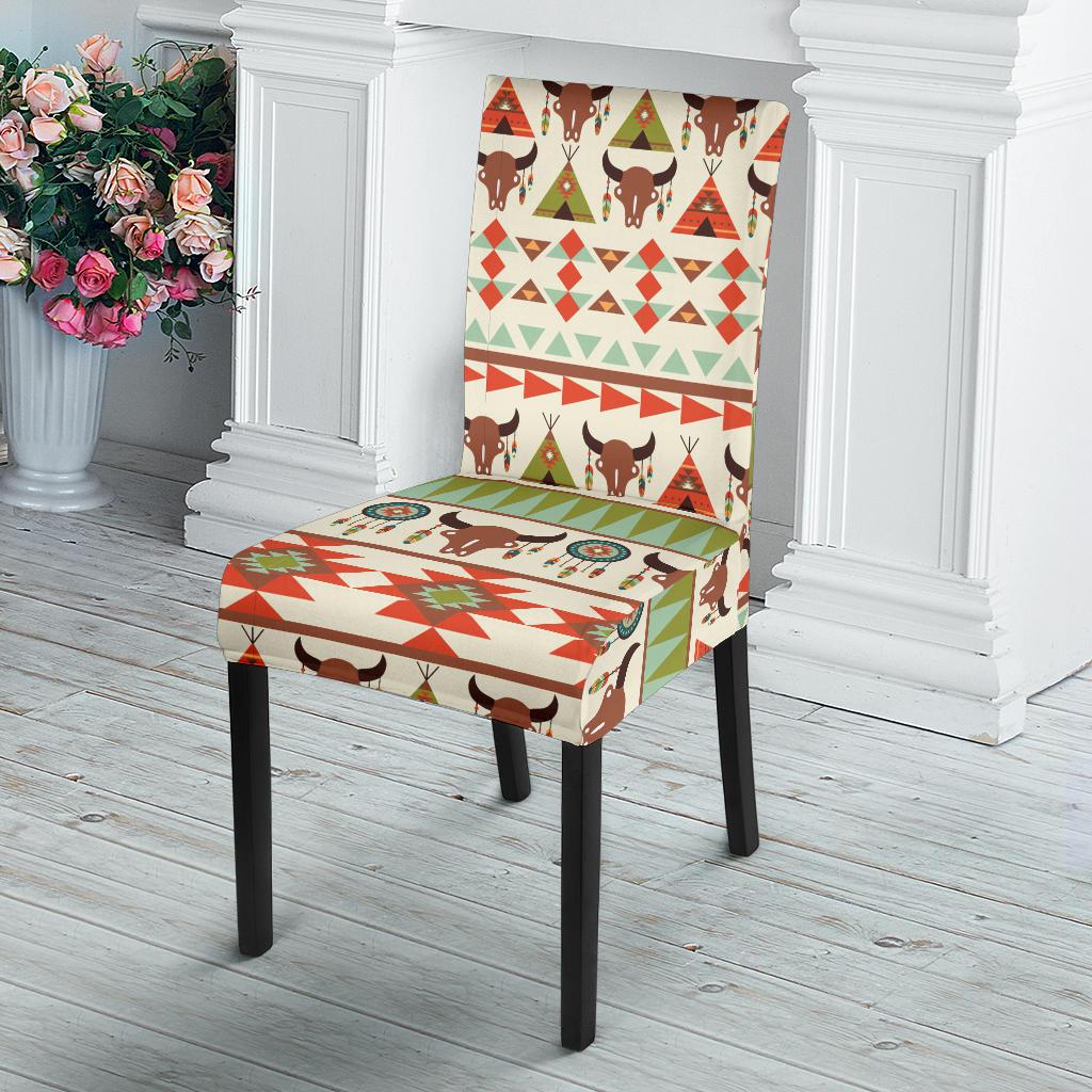 American indian Ethnic Pattern Dinning Chair Slipper-JTAMIGO.COM