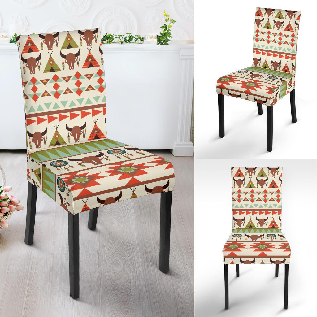 American indian Ethnic Pattern Dinning Chair Slipper-JTAMIGO.COM
