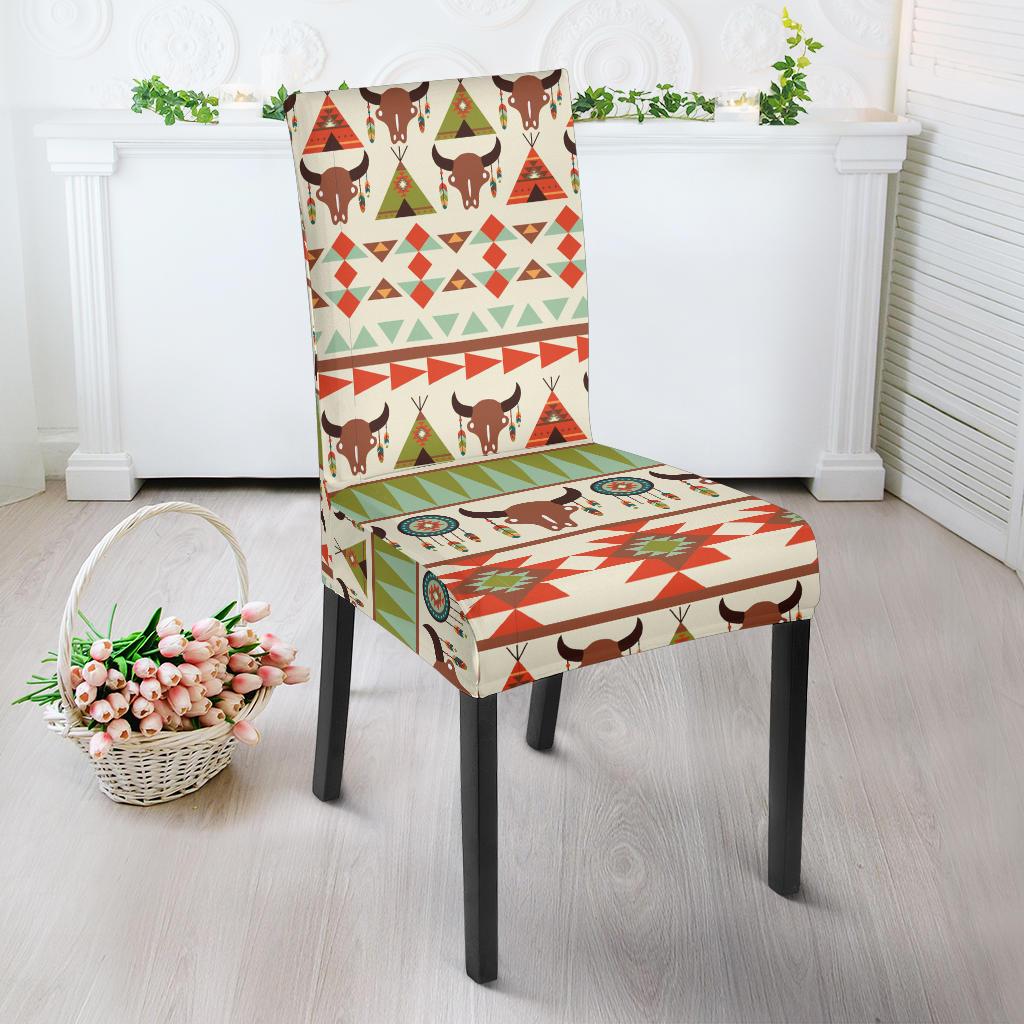 American indian Ethnic Pattern Dinning Chair Slipper-JTAMIGO.COM