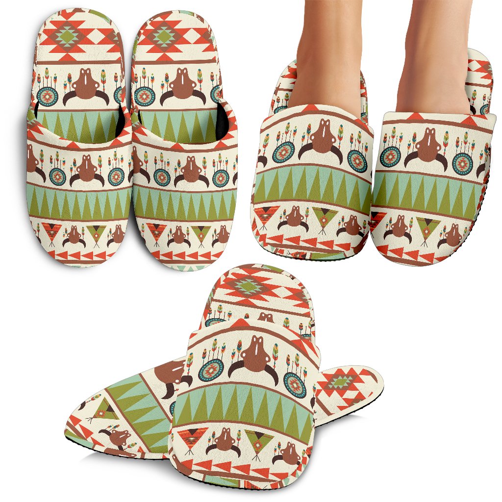 American indian Ethnic Pattern House Slippers