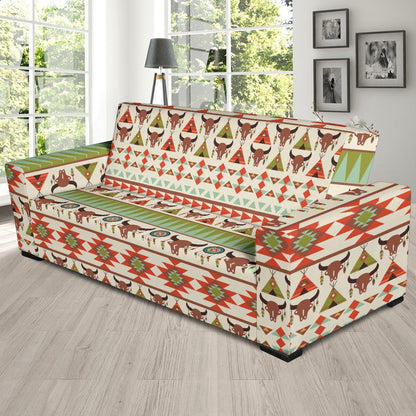 American indian Ethnic Pattern Sofa Slipcover-JTAMIGO.COM