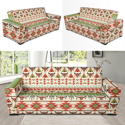 American indian Ethnic Pattern Sofa Slipcover-JTAMIGO.COM