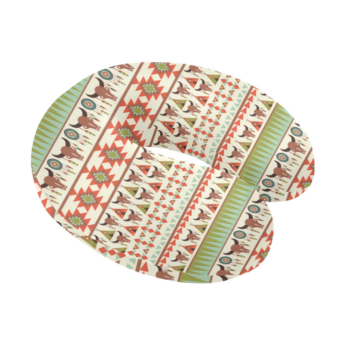 American indian Ethnic Pattern U-Shaped Travel Neck Pillow-JTAMIGO.COM