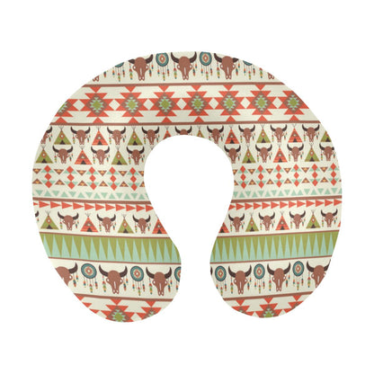 American indian Ethnic Pattern U-Shaped Travel Neck Pillow-JTAMIGO.COM