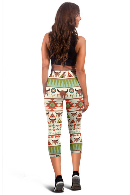 American indian Ethnic Pattern Women Capris