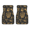 American indian Gold Style Car Floor Mats