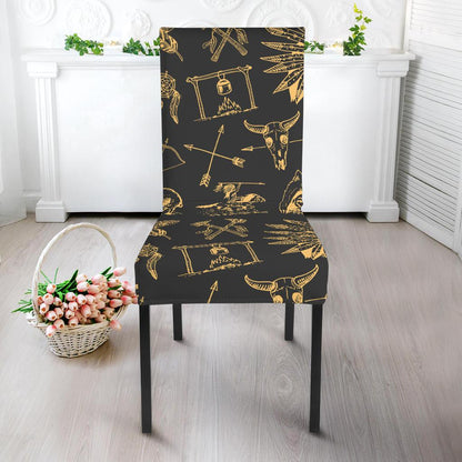 American indian Gold Style Dinning Chair Slipper-JTAMIGO.COM