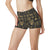 American indian Gold Style High Waisted Spandex Shorts-JTAMIGO.COM