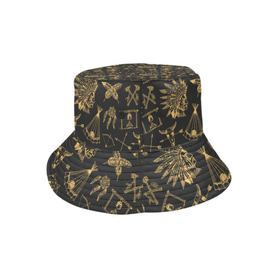 American indian Gold Style Unisex Bucket Hat