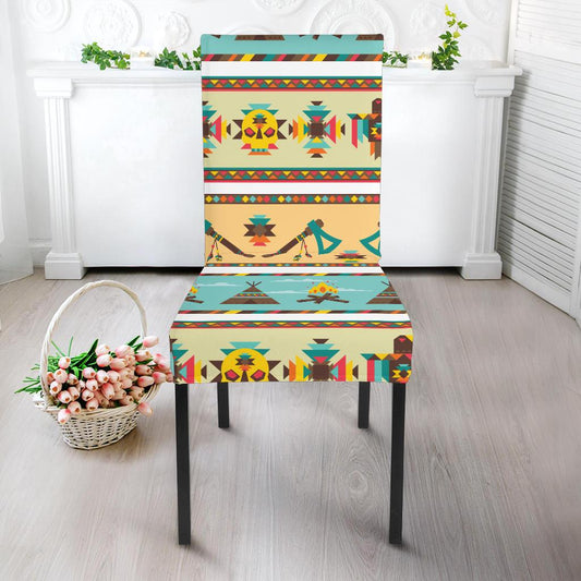 American indian Life Pattern Dinning Chair Slipper-JTAMIGO.COM