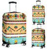 American Indian Life Pattern Luggage Cover Protector