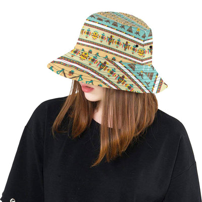 American indian Life Pattern Unisex Bucket Hat