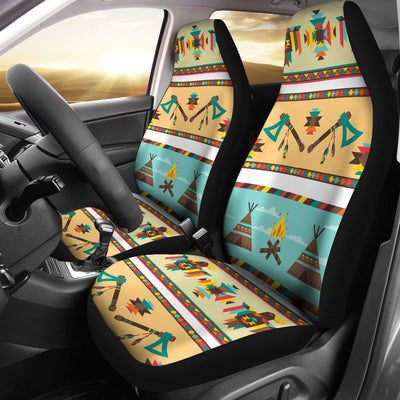 American indian Life Pattern Universal Fit Car Seat Covers
