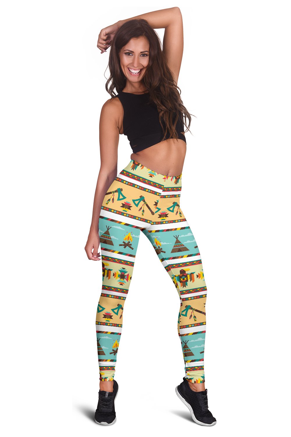 American indian Life Pattern Women Leggings