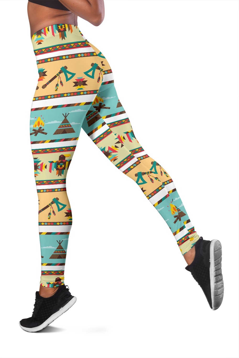 American indian Life Pattern Women Leggings