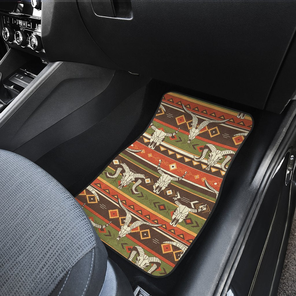 American indian Skull Animal Car Floor Mats