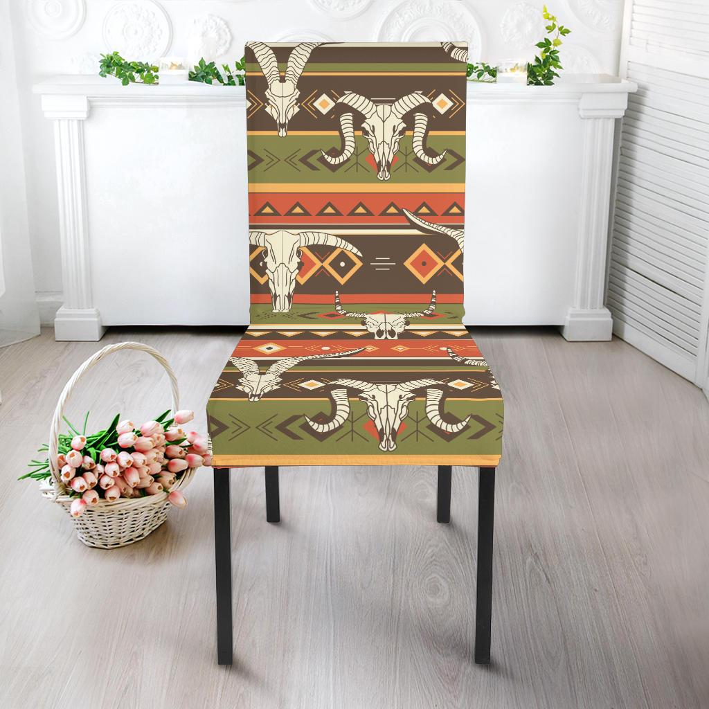 American indian Skull Animal Dinning Chair Slipper-JTAMIGO.COM