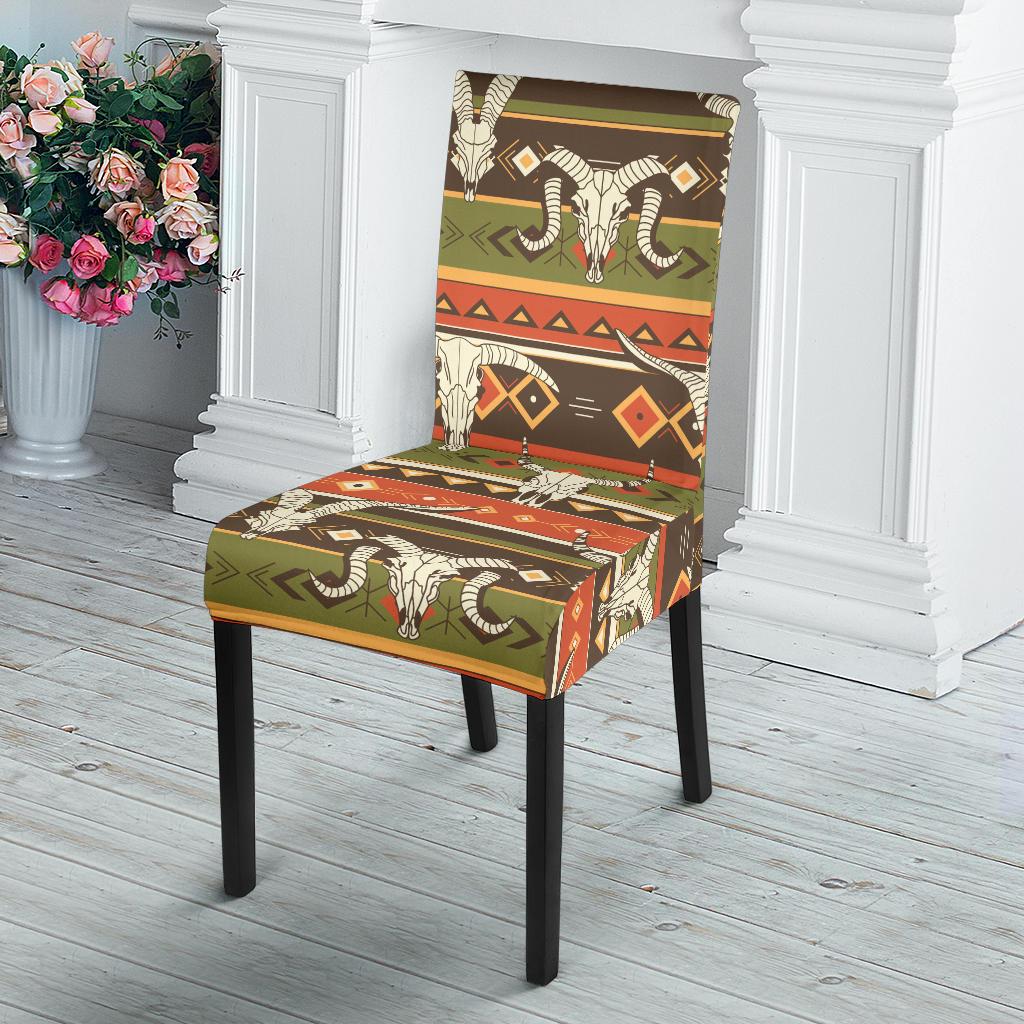 American indian Skull Animal Dinning Chair Slipper-JTAMIGO.COM