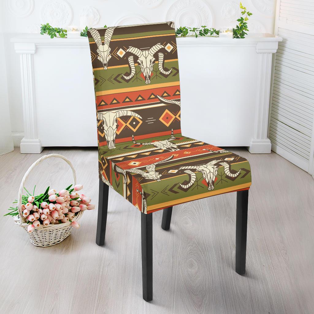American indian Skull Animal Dinning Chair Slipper-JTAMIGO.COM