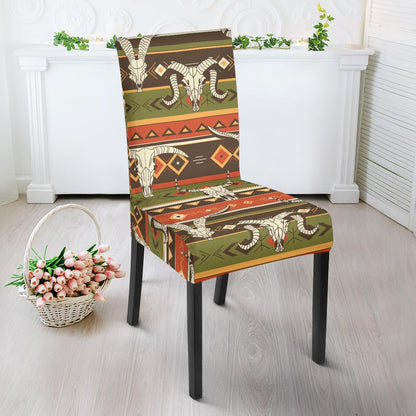 American indian Skull Animal Dinning Chair Slipper-JTAMIGO.COM