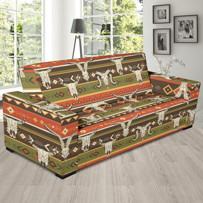 American indian Skull Animal Sofa Slipcover-JTAMIGO.COM