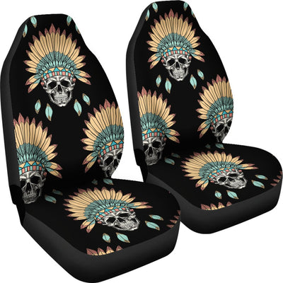 American indian Skull Pattern Universal Fit Car Seat Covers