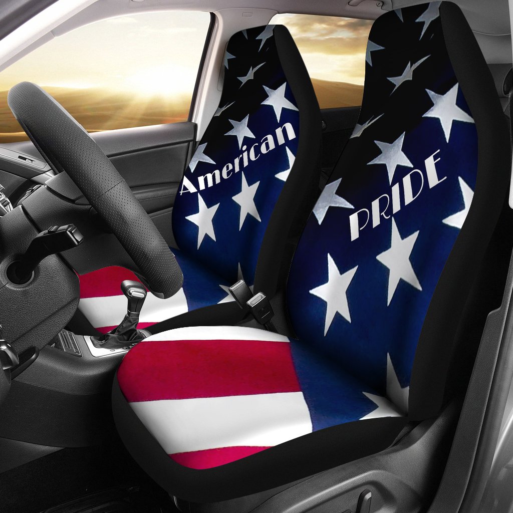 American Pride Print Universal Fit Car Seat Covers
