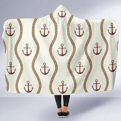 Anchor Classic Hooded Blanket-JTAMIGO.COM