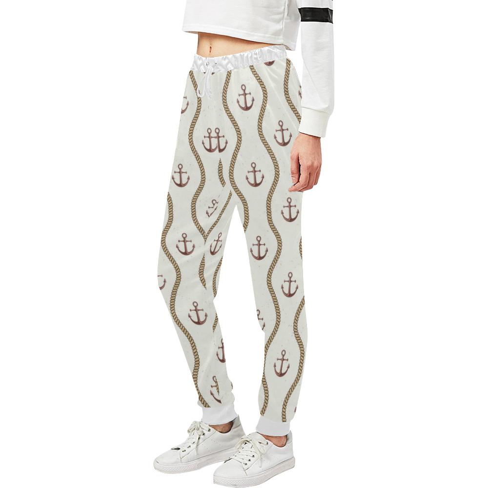 Anchor Classic Unisex Casual Sweatpants (Model L11)-JTAMIGO.COM