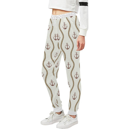 Anchor Classic Unisex Casual Sweatpants (Model L11)-JTAMIGO.COM