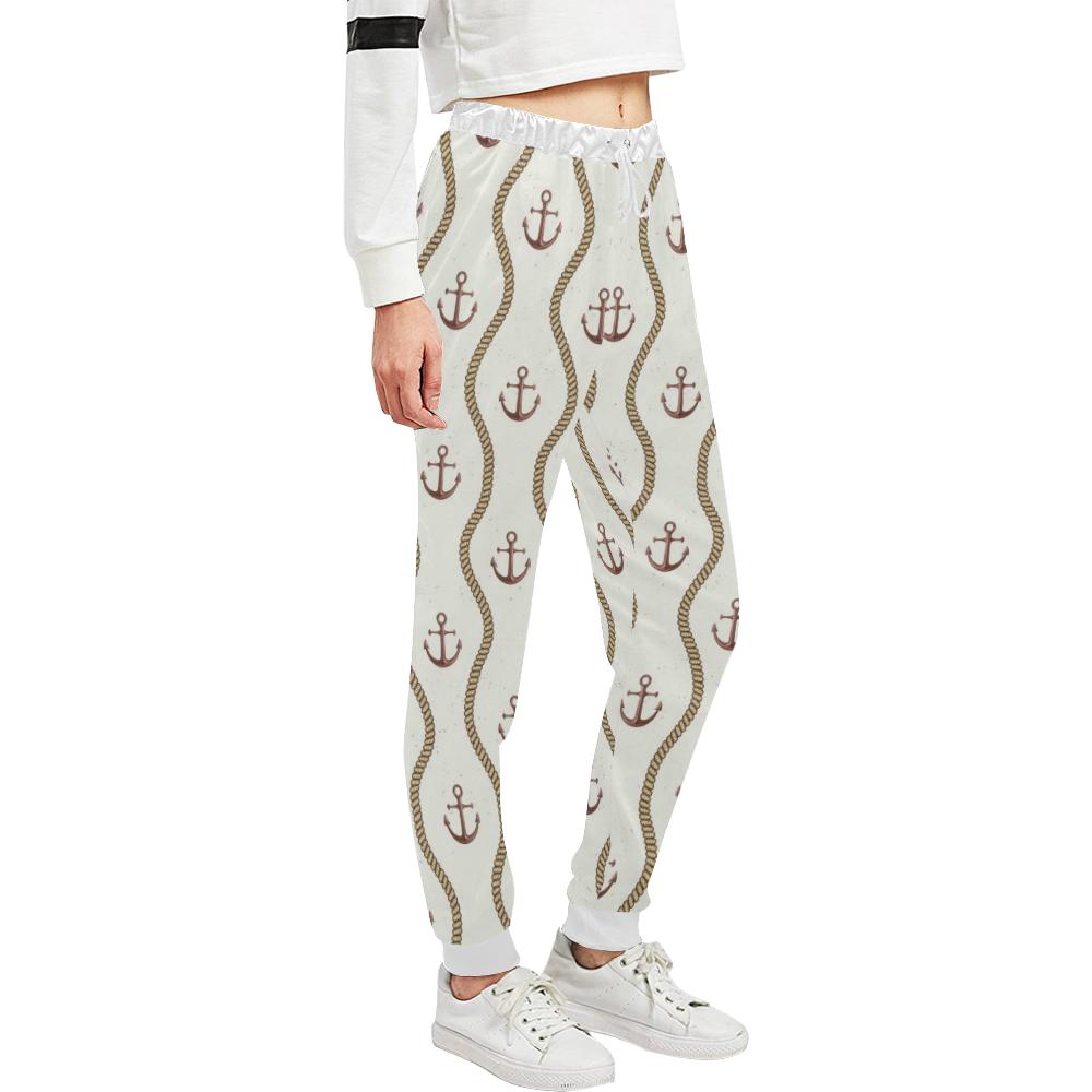 Anchor Classic Unisex Casual Sweatpants (Model L11)-JTAMIGO.COM