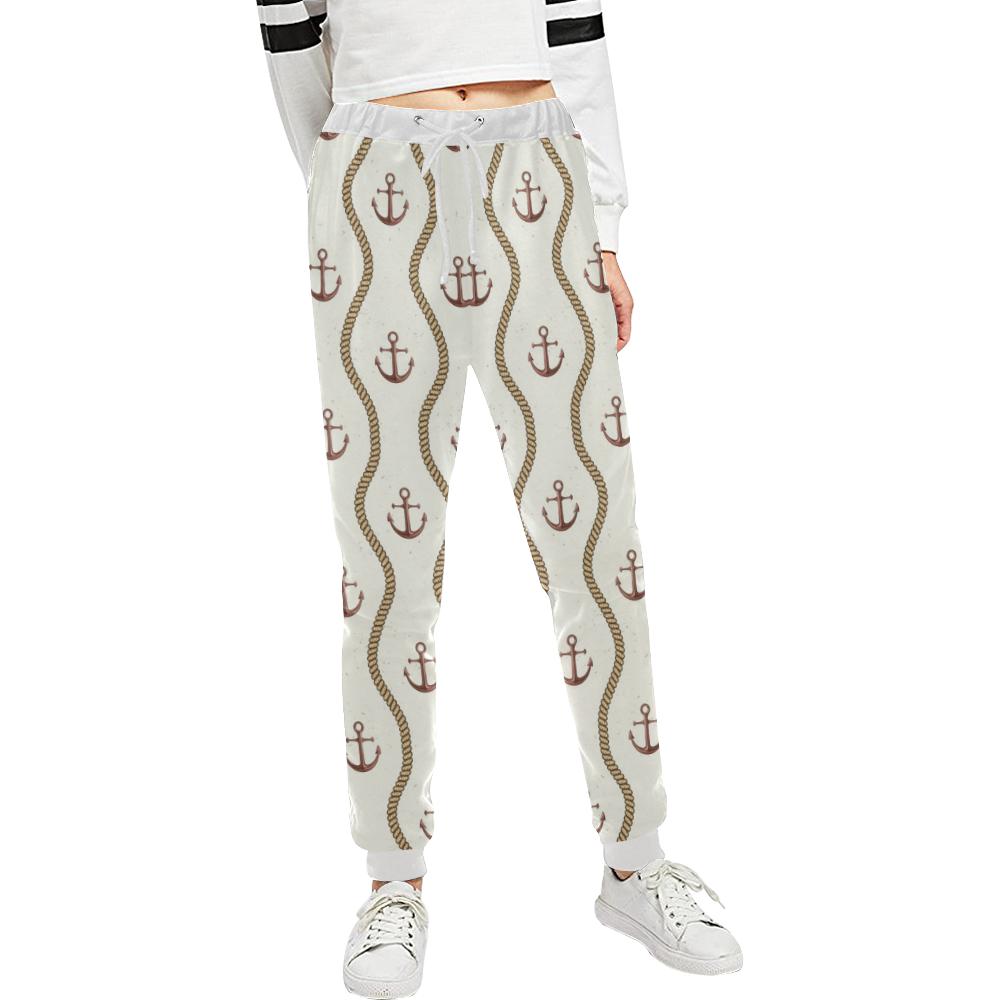 Anchor Classic Unisex Casual Sweatpants (Model L11)-JTAMIGO.COM