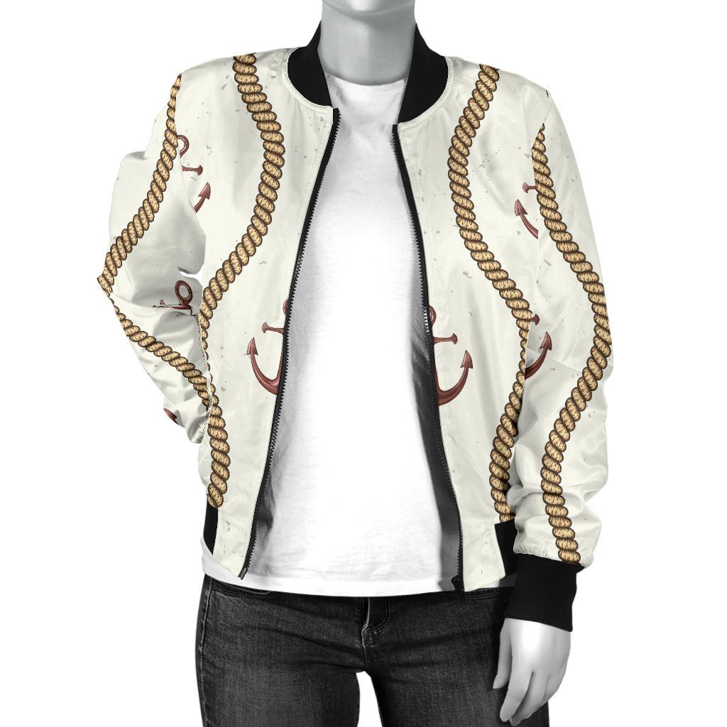Anchor Classic Women Casual Bomber Jacket