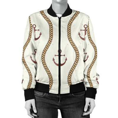 Anchor Classic Women Casual Bomber Jacket