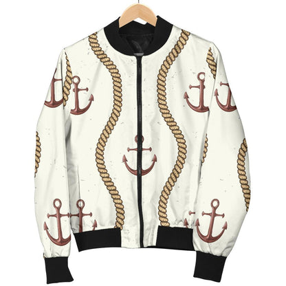 Anchor Classic Women Casual Bomber Jacket