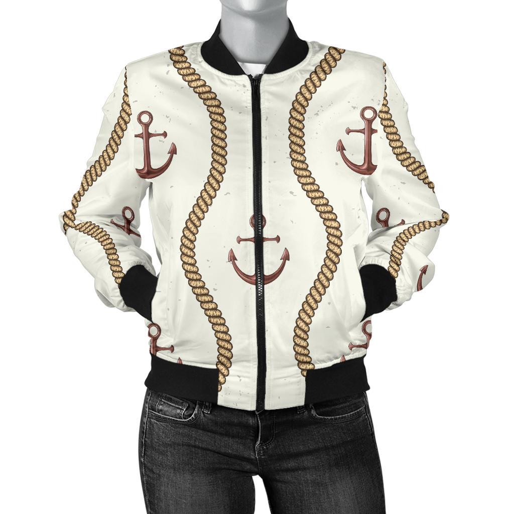 Anchor Classic Women Casual Bomber Jacket