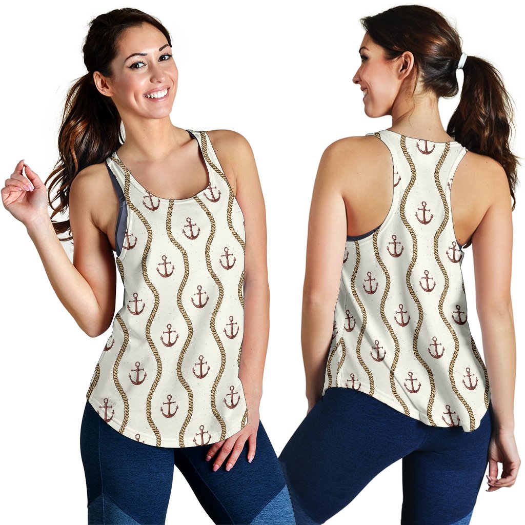 Anchor Classic Women Racerback Tank Top