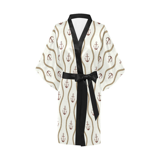 Anchor Classic Women Short Kimono Robe