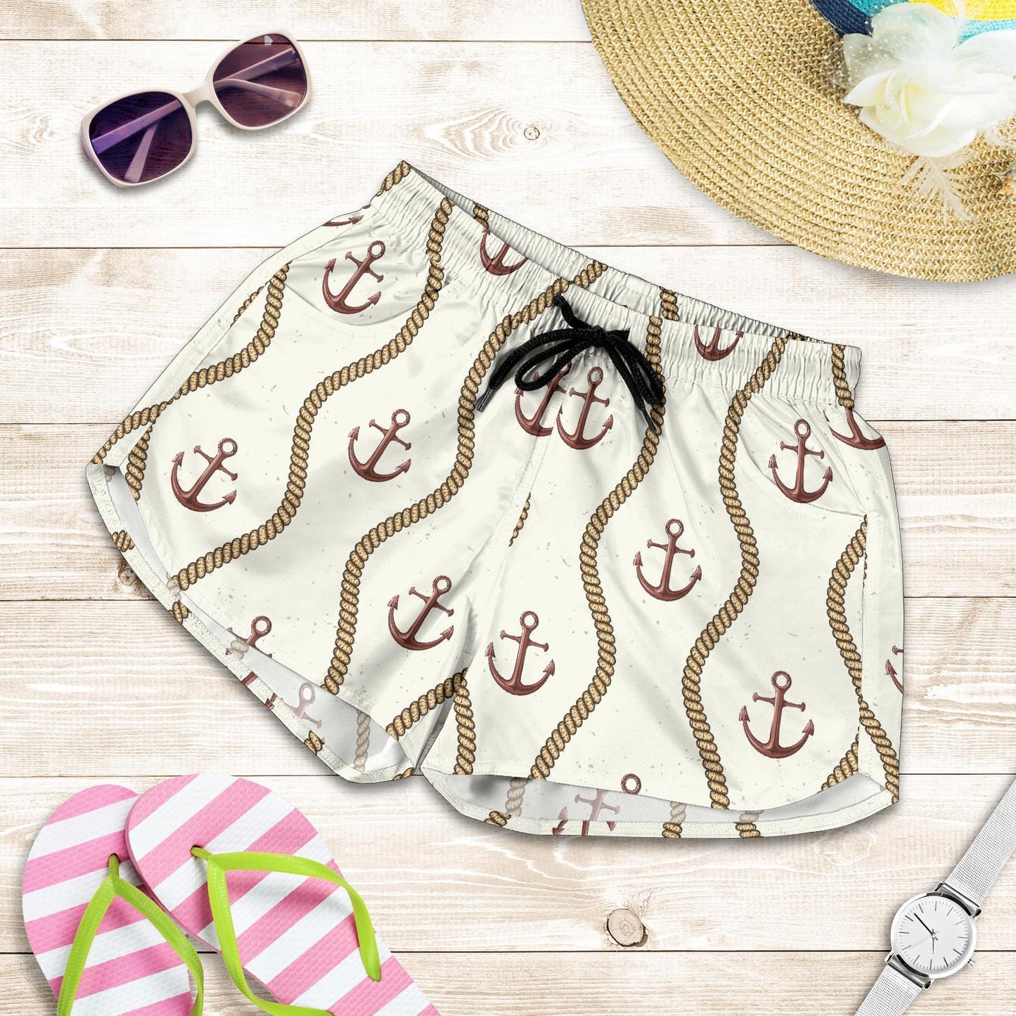 Anchor Classic Women Shorts-JTAMIGO.COM