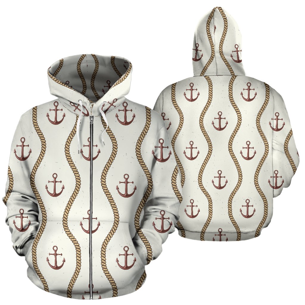 Anchor Classic Zip Up Hoodie