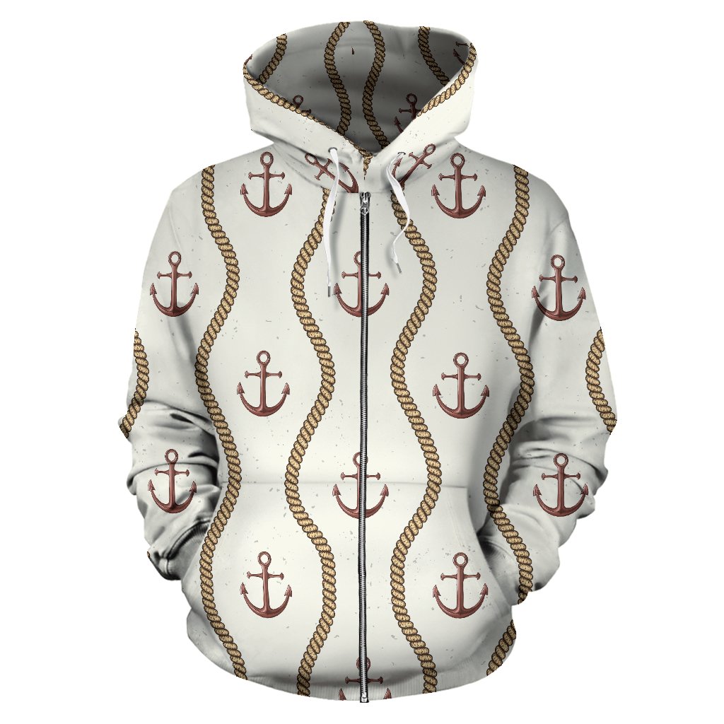 Anchor Classic Zip Up Hoodie