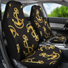 Anchor Gold Pattern Universal Fit Car Seat Covers