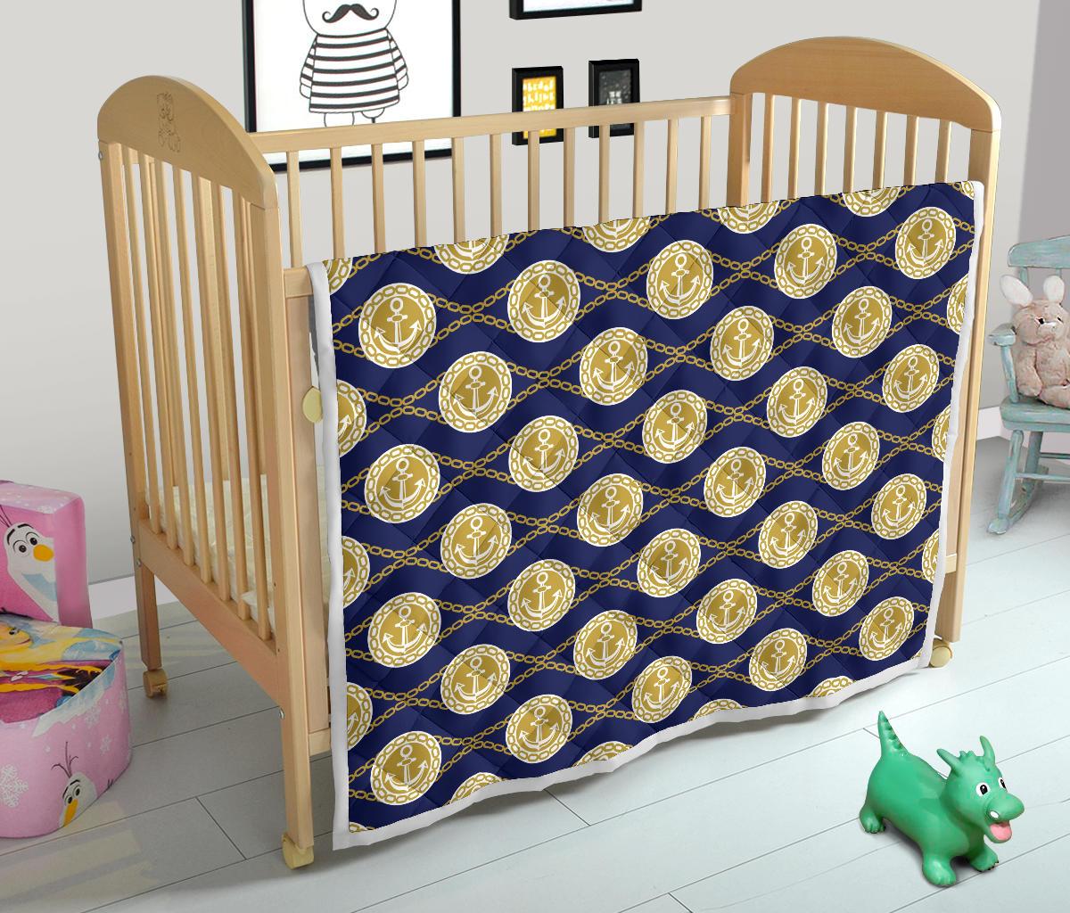 Anchor Luxury Pattern Premium Quilt-JTAMIGO.COM