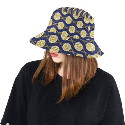 Anchor Luxury Pattern Unisex Bucket Hat