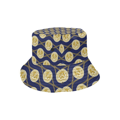 Anchor Luxury Pattern Unisex Bucket Hat